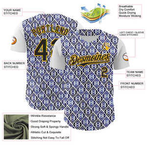 Maillot de baseball authentique de qualité supérieure, vente en gros de fournisseur en vrac, tissu respirant à séchage rapide, vêtements de sport durables résistants à l'humidité - Product Image 3