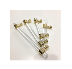 Poignée de tiroir en laiton acrylique poignée de barre en T poignées de salle de bain poignées de porte d'armoires de cuisine - Product Image 3