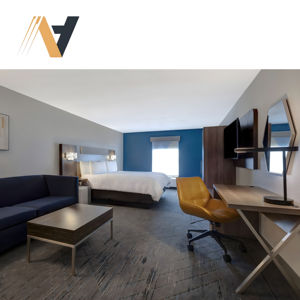 Muebles de Dormitorio para Hotel Rentables con Función de Escritorio de Almacenamiento Práctico para Habitaciones de Huéspedes, Superficie de MDF, HPL y LPL, Fábrica en Vietnam - Product Image 2