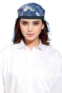 Paquete de pañuelo de algodón de calidad superior para mujer con cuadrados de bolsillo con botón Diseño impreso Cuadrado de bolsillo personalizado - Product Image 2