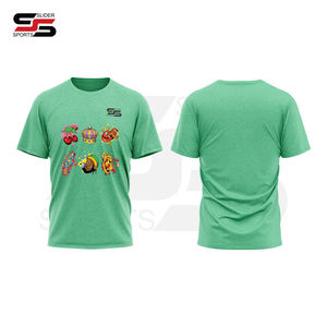 Nueva camiseta de lujo para hombre, último diseño, estampado de media manga, moda, cuello redondo, informal, de verano, camisetas de gama alta para hombre - Product Image 5