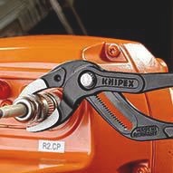 For KNIPEX Siphon Connector Pliers 250mm <b>Clamping</b> Range 25-80mm Black Atramentized - Product Image 6