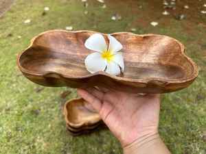 ถาดเสิร์ฟไม้ขนาดใหญ่เป็นมิตรกับสิ่งแวดล้อมพร้อมดีไซน์ทันสมัยสำหรับเสิร์ฟผลไม้อาหารเครื่องดื่มในครัว - Product Image 2