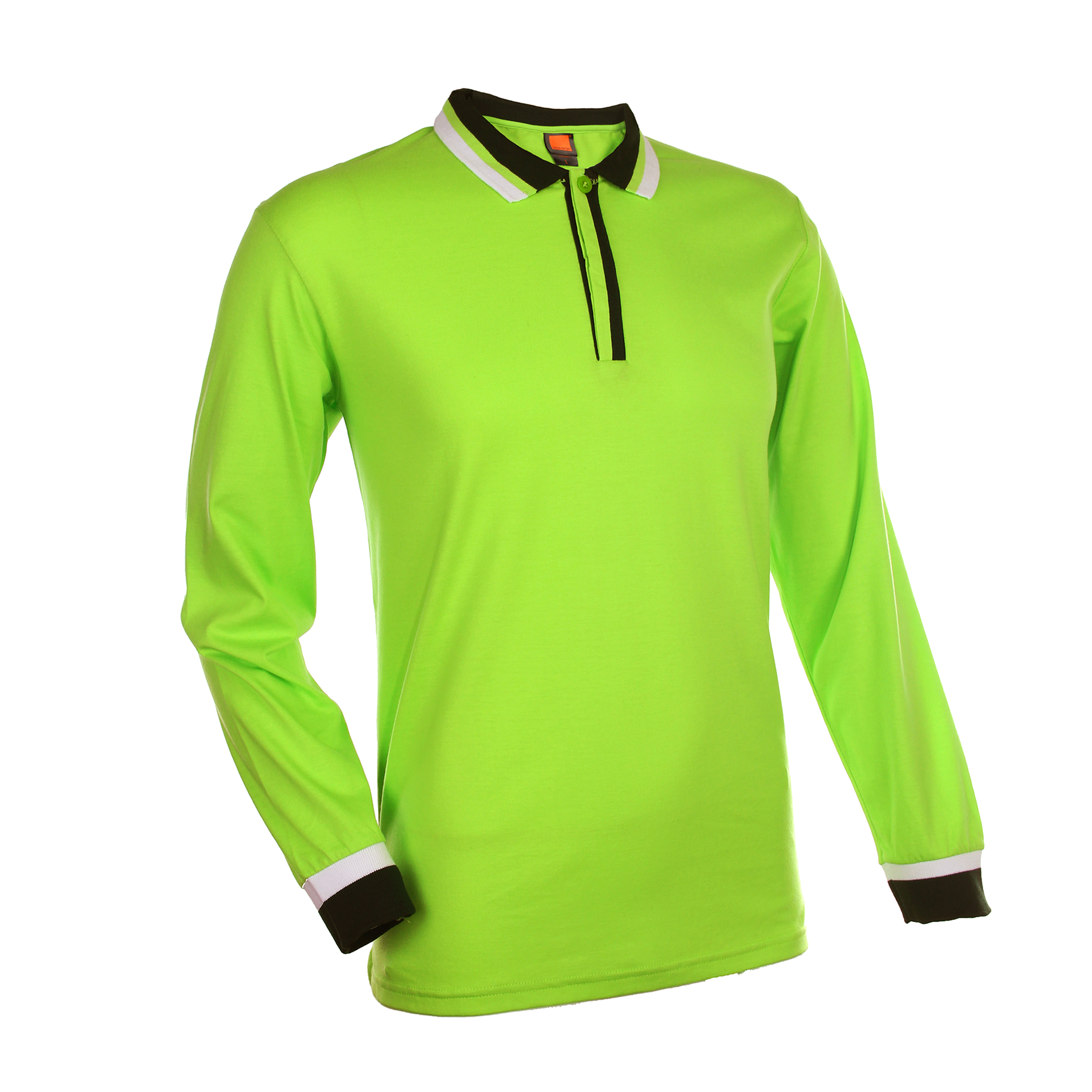 Lime Green / Forest Green / White