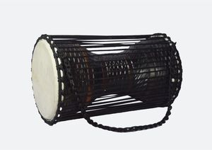 SOLOBEAT Classique Fabriqué À La Main Mini Africain Djembe Tambour-Bois D'acajou Peau De Chèvre Naturelle Corde En Nylon Haute Tension Corde Noire Accordée - Product Image 4