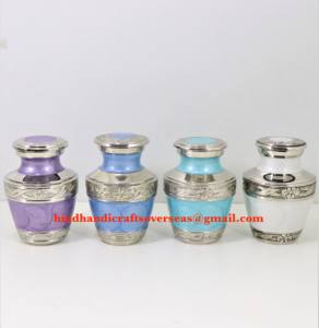 Nouvelle conception, vente en gros, urne funéraire personnalisée en aluminium, écologique, biodégradable, pour animaux de compagnie, adultes, humains, cercueil - Product Image 4