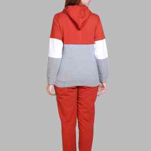 Survêtements pour femmes de nouveau style Survêtements pour femmes teints en plaine imprimés personnalisés Vente en gros de survêtements pour femmes en coton et polyester - Product Image 3