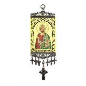 Figura cristiana icónica de 10 cm, decoración de pared, modelo 1214 - Product Image 1