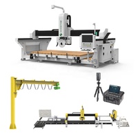 Machine à découper la pierre CNC 5 axes 3620 avec rotation à 360° °   Tête rotative et alimentation automatique par plateau inclinable