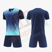 Maillots de football personnalisés sublimés, ensemble uniforme de club de football pour hommes, vêtements de sport à transfert thermique, maillot