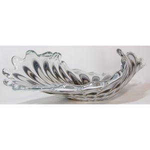 Tammaro Home verre d'excellente qualité italienne centre de table décoration de la maison cadeau spécial décoration de table en blanc taupe - Product Image 4