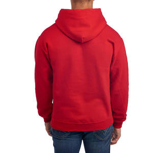 Pull à capuche pour hommes respirant 100% coton Style unique technique de teinture unie pour l'hiver - Product Image 3