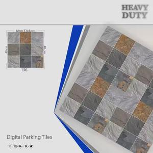 กระเบื้องเซรามิกดิจิตอลขนาด400x400มม. กระเบื้องปูพื้นสำหรับจอดรถขนาด40x40ซม. 16x16 - Product Image 1