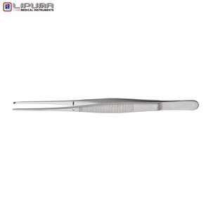 Semken Thumb Forceps 1X2ฟันผ่าตัดตรง12.5ซม. จับเนื้อเยื่อละเอียดเครื่องมือทางการแพทย์ - Product Image 3