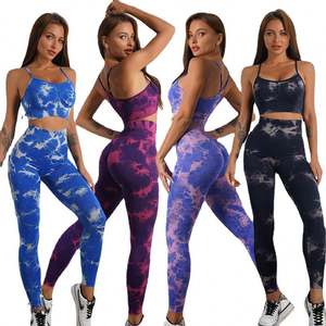 Conjuntos de yoga para mujer de color personalizado, conjuntos de yoga para mujer de alta calidad, 25-26 - Product Image 6