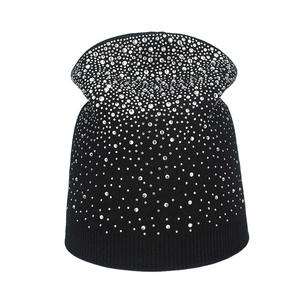 Gorro de Punto de Lana Sublimado con Pedrería de Primera Calidad, Transpirable, Impermeable, Diseño Personalizado, Ropa de Invierno para Adultos, Cálido, OEM, Bajo Costo - Product Image 5