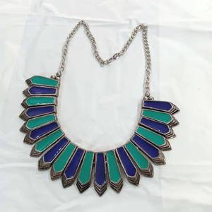 Collar de Cadena con Cuentas y Perlas de Diseño Moderno para Boda o Fiesta, Regalo de la India GC-NK-135-B Disponible a Precio de Mayoreo - Product Image 1