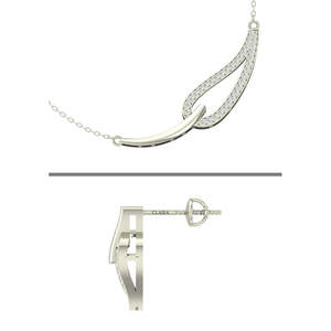 Juegos de Joyería Fina de Plata de Ley 925 Premium, Compre en Línea Elegantes Pendientes Colgantes - Product Image 2