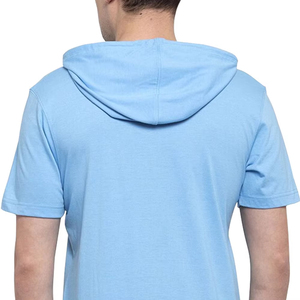 Trendy Men's Hooded T-Shirt & <b>Sleeveless</b> <b>Hoodies</b> 100% Cotton Gym Wear Soft Breathable Material Autumn Workout Fashion Active - Product Image 3