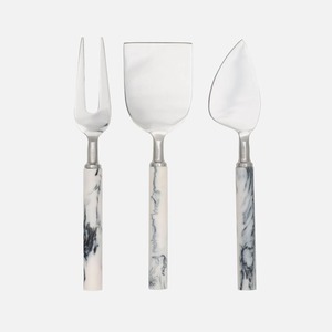 Hot <b>Sale</b> on Top Notch Quality Stainless Steel New Royal Customized Design Resin Handle Cheese Cutting <b>Set</b> at Reasonable Price - Product Image 1