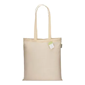 Borsa Promozionale Ecologica in Cotone Organico con Manici Lunghi - Product Image 3