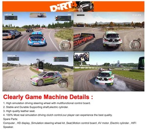 VR Comercial Simulador de Realidad Virtual 3 Pantallas Car Racing Arcade 9D - Product Image 2