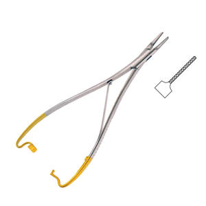 Alta calidad 24cm/9 1/2 \ "Mathieu TC alicates ortodoncia Dental instrumentos quirúrgicos soportes de agujas de ortodoncia pinzas de acero - Product Image 6