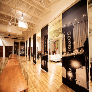 ผนังสำนักงานแบบเคลื่อนย้ายได้ ทำจากแผ่นชิพบอร์ดเคลือบเมลามีน (MFC) ราคาประหยัด - Product Image 4