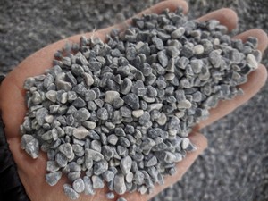 Galets du Vietnam pour Terrazzo, sol en résine, lien au sol, allées, béton, galets gris - Product Image 3