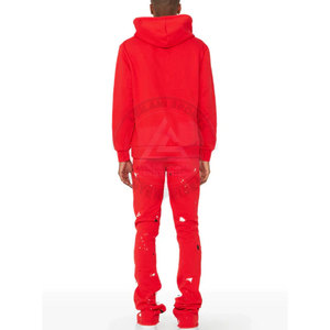 Conjuntos Deportivos Acampanados para Hombre, Transpirables, de Invierno, 100% Algodón, de Secado Rápido, Ropa Sostenible - Product Image 4