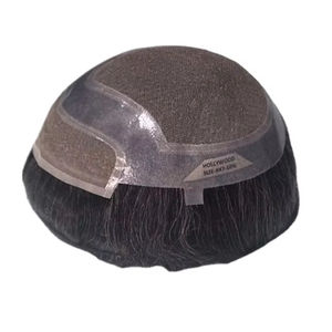 Toupee para Hombre Taz Hair, Peluca de Cabello Humano 100%, Densidad Cruda 60%-150%, Cabello Indio Remy, Resistente al Agua, Ondulado - Product Image 2