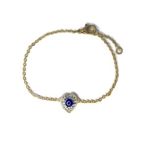 สร้อยข้อมือโซ่ตาปีศาจสวยงาม - Product Image 1