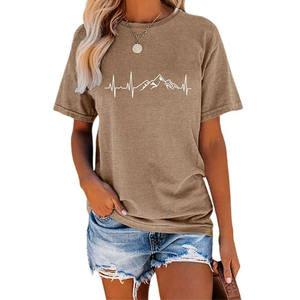 Camiseta de mujer personalizada de último diseño de alta calidad, camiseta gráfica Unisex, camiseta de talla grande, vestidos de camiseta de gran tamaño para mujer - Product Image 1