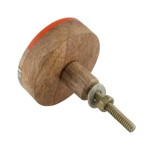 畅销设计手工骨抽屉旋钮门把手和木制旋钮独特形状的印度优质工艺品