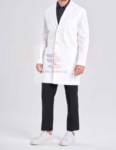 Bata de Laboratorio Profesional de manga larga para hombre - Product Image 4