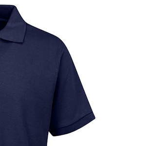 Camiseta de Golf lisa de algodón con logotipo bordado personalizado para hombre, camisetas de polo, nueva camiseta informal transpirable a la moda con patrón sólido Plus - Product Image 3