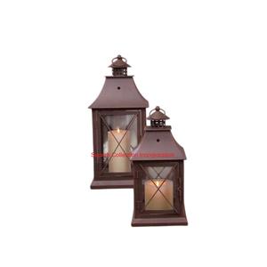 Linterna de Vela decorativa Hexagonal de Metal negro elegante para decoración y eventos, iluminación de acento interior y exterior con portavelas - Product Image 4