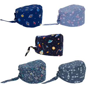 Bonnet chirurgical évacuant la sueur avec des panneaux de maille respirants de conception d'attache et une construction douce et légère - Product Image 6