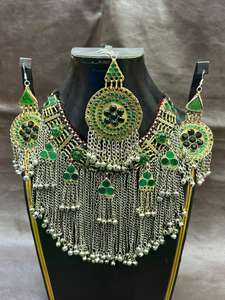 Traditional Style Afghan <b>Necklace</b> Earrings <b>Set</b> Hot Selling New Antique Jewelry Handmade <b>Necklaces</b> Earrings Jewelry <b>Sets</b> - Product Image 5