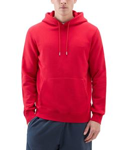 100% Cotton Fleece Hoodie <b>Men's</b> 3D Emboss Logo Heavyweight <b>Sweatshirt</b> Winter Embroidered Techniques Applique - Product Image 3