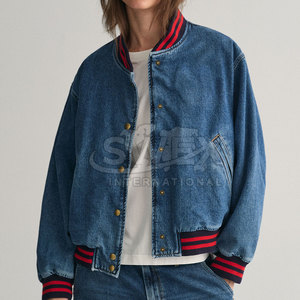 2025 New Arrival Wholesale Comfortable Jeans <b>Letterman</b> Winter <b>Jackets</b> Sportswear Men <b>Letterman</b> <b>Jackets</b> Manufactured In Pakistan - Product Image 3