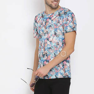 Nouveau modèle T-Shirt adulte à manches courtes en polyester/coton respirant et à séchage rapide pour homme - Product Image 4