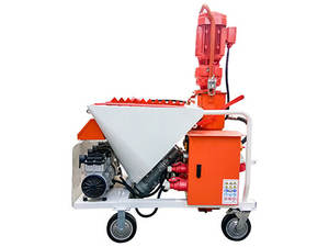 Nasszement-Wurfstrahl-Sprüh mörtel maschine Zementspray-Färbe maschine - Product Image 6