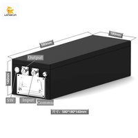 Batterie au lithium-ion personnalisée LongKun 48V 80AH Rechargeable à cycle profond forage de voies ferrées batterie de robot intelligente
