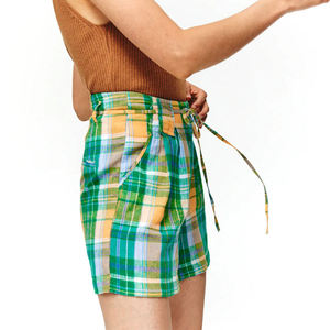 Shorts de sport pour femmes personnalisés avec logo, haute élasticité, respirants, imperméables, séchage rapide, 100 % coton, pour la course, le cyclisme et le yoga - Product Image 3
