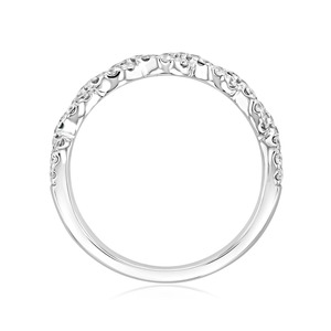 เพชรอินฟินิตี้ 18 K สีขาวสีเหลืองทองกุหลาบทองแหวนวงขนาดที่กําหนดเองสําหรับผู้หญิงและเด็กผู้หญิงโดยตรงจากผู้ผลิต - Product Image 4