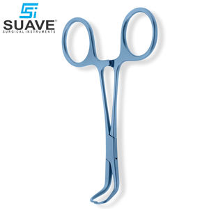 SUAVE SURGICAL INSTRUMENTS Prix de gros Pinces à serviettes manuelles en acier inoxydable Bon vendeur Impression de logo personnalisé - Product Image 4