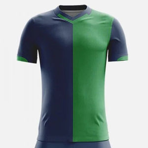Camiseta de Fútbol Masculina de Alta Calidad, 100% Poliéster, Ligera, de Secado Rápido, Transpirable, Ecológica, Estilo Francés, Uniformes de Entrenamiento - Product Image 5