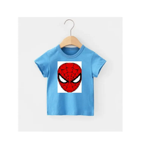 Camiseta de Poliéster 100% para Jóvenes, Niños y Niñas, Suave para Sublimación, Colores y Logotipo Personalizados, Alta Calidad