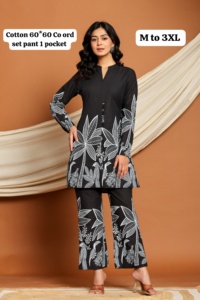 ชุดเสื้อผ้าสองชิ้นลำลองพิมพ์ลายดอกไม้สีแดงของผู้หญิงผ้าแคนวาสแบบมีกระดุมตกแต่งเสื้อผ้าวันหยุดสไตล์ตะวันตก-ขายส่ง - Product Image 5